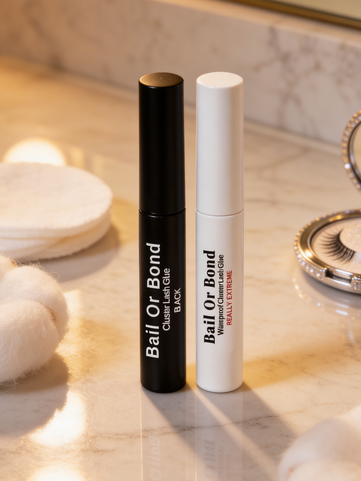 Bail or bond ( No mess) Cluster lash glue